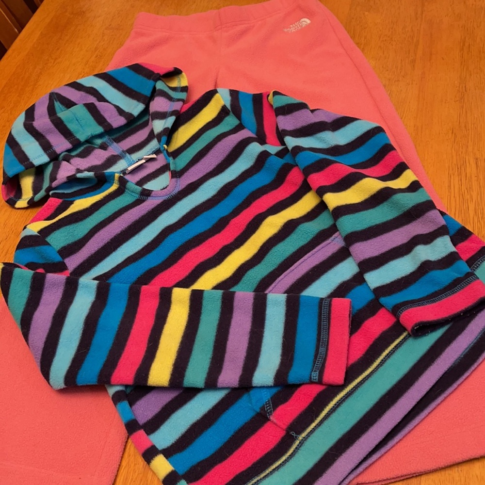 North Face pants and Children  Place Top
